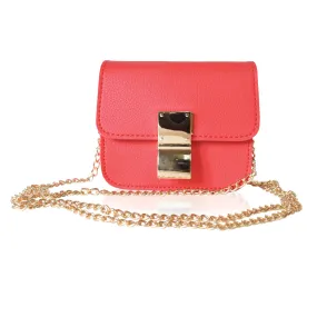 Red Square Clutch Bag - W-1108