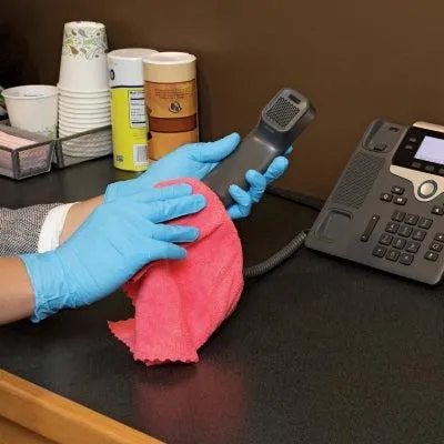 Reusable Microfiber Rags in Bulk Bag