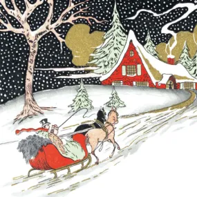 Sleigh Ride Christmas Card Pack