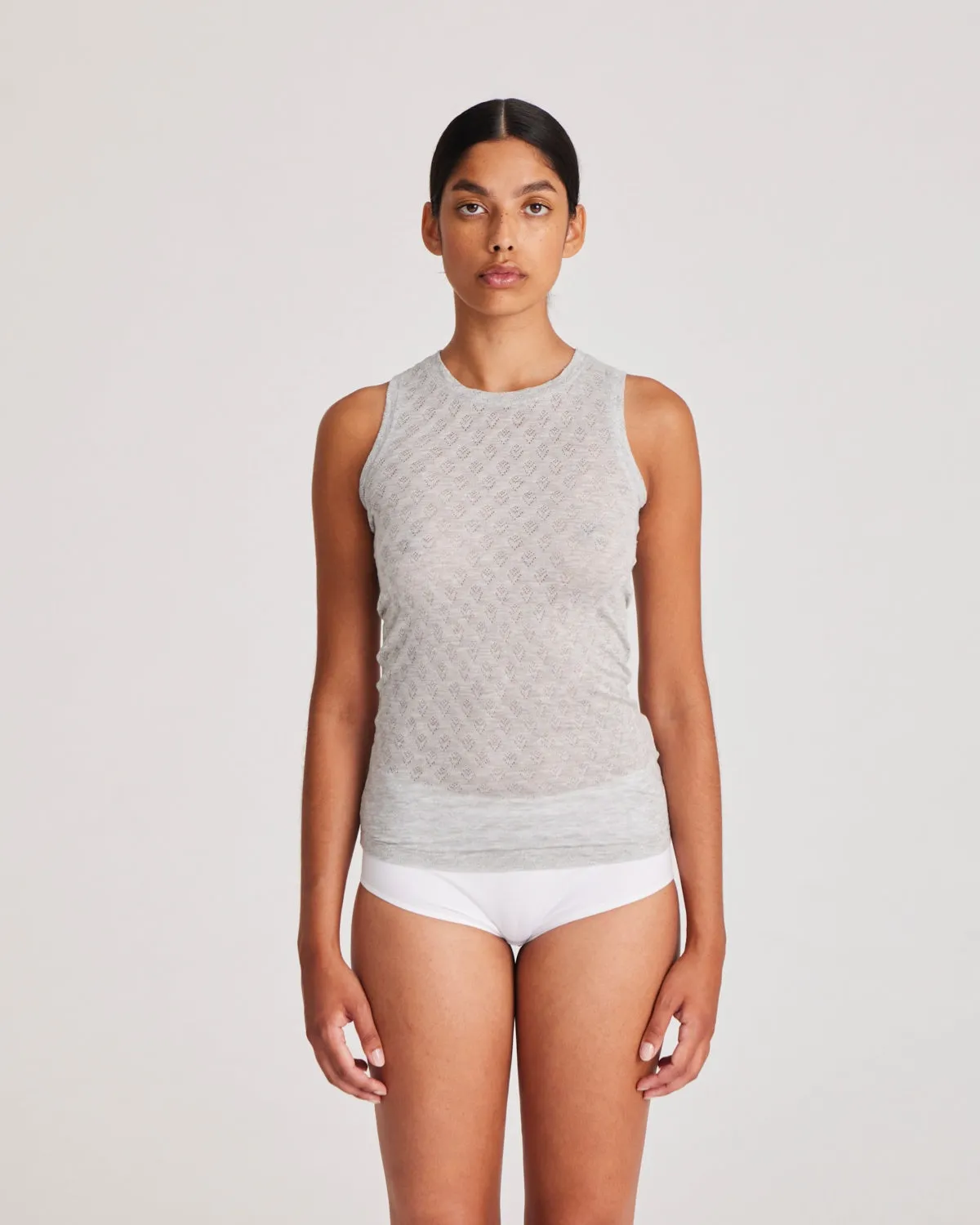 THE DELICATE PACK - FERMI & ALBERTE SILK - LIGHT GREY MELANGE