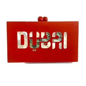 The Khan - Dubai Wooden Clutch