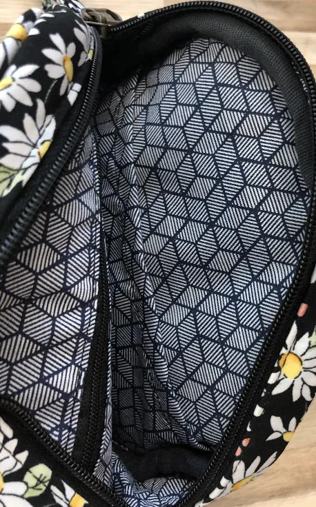 The Panda Black Corduroy 🐼  BeeKeeper Luna Handbag 🌙