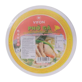 Vifon Vietnamese Pho Chicken Flavour Bowl 70g (Case 12)