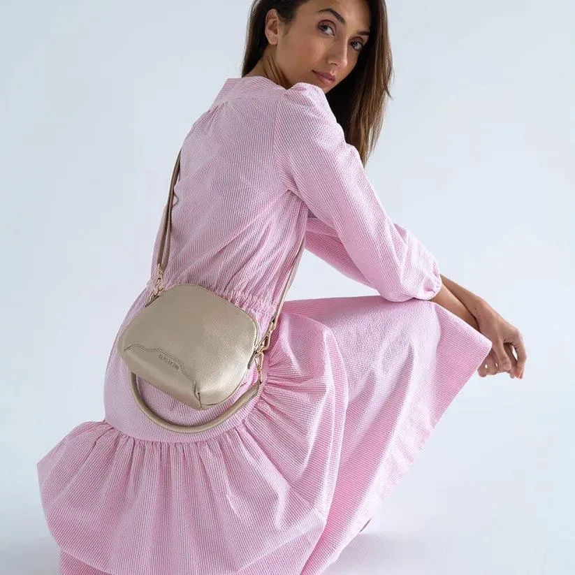Vigo Crossbody Bag | Light Gold