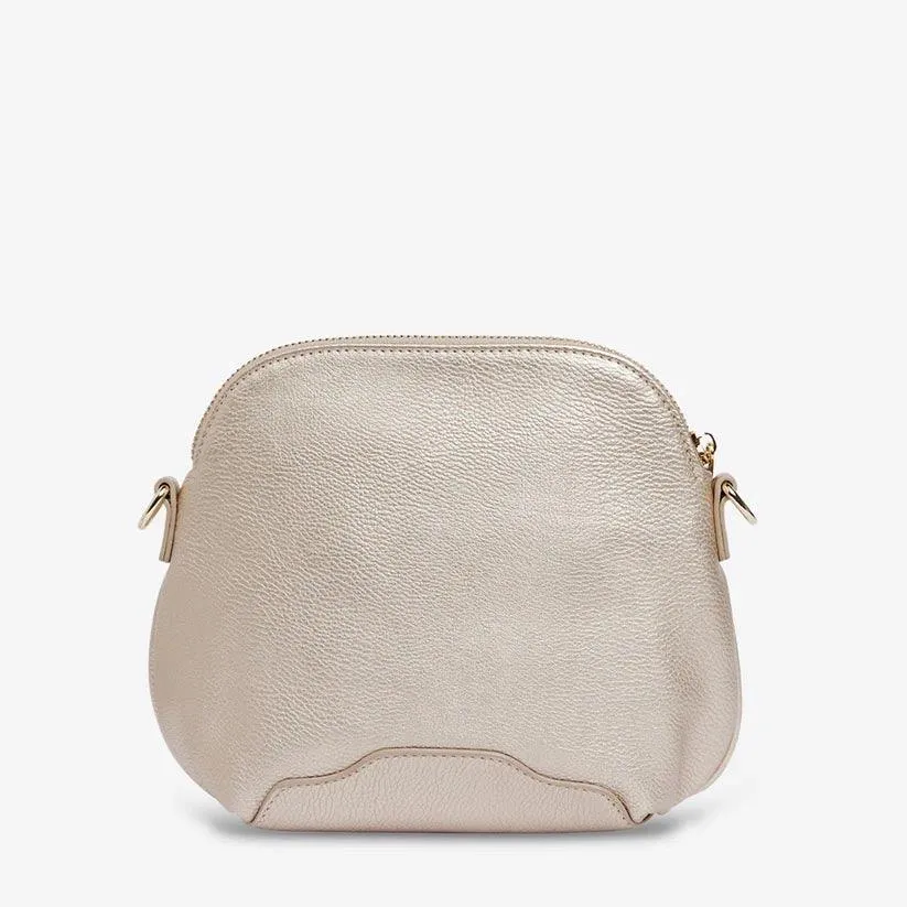 Vigo Crossbody Bag | Light Gold