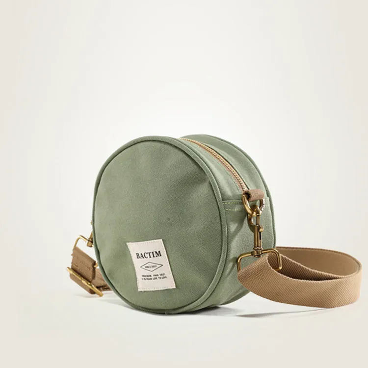 Womens Green Canvas Shoulder Bags For Ladies Side Purse For Women