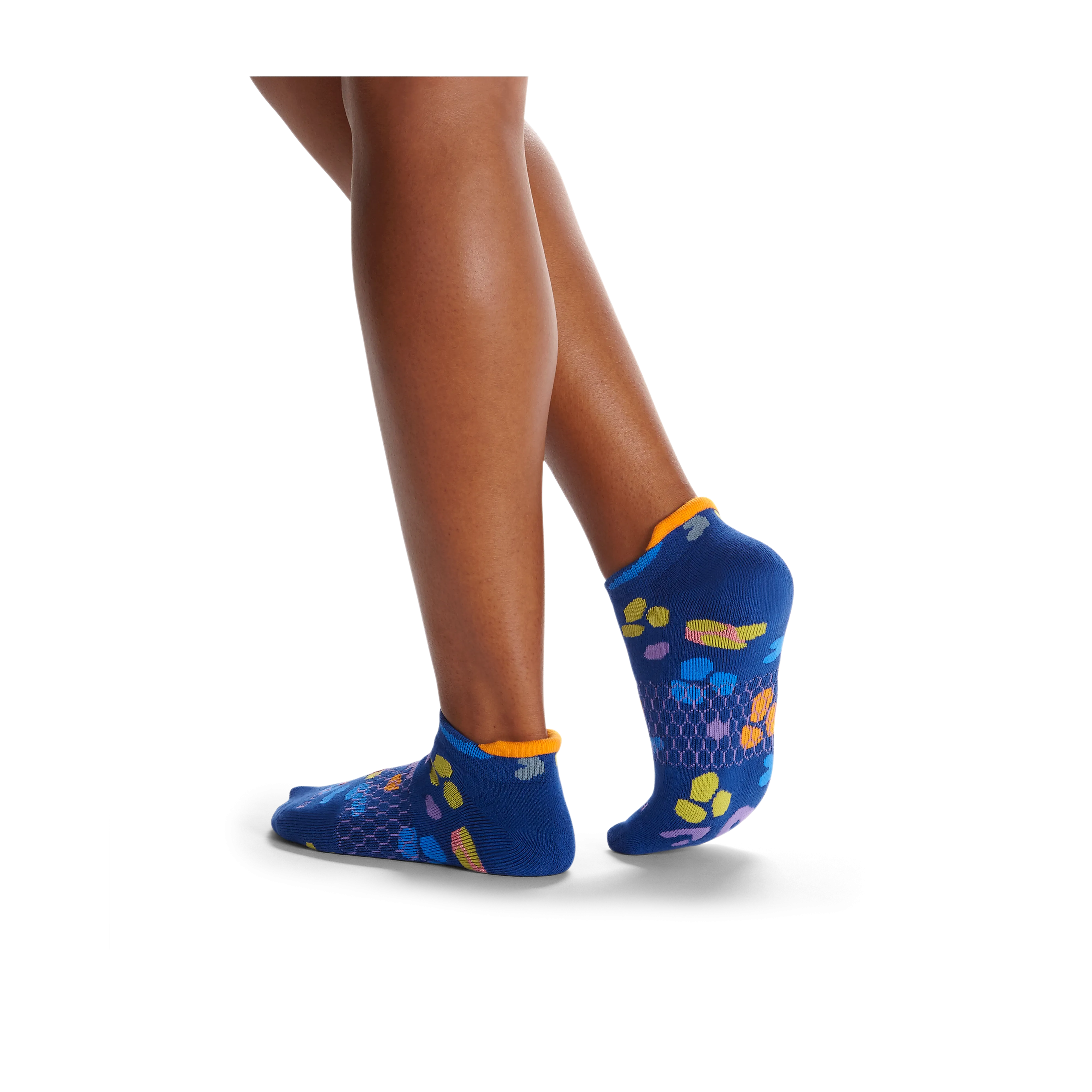 Women's Painted Leopard Ankle Sock 4-Pack