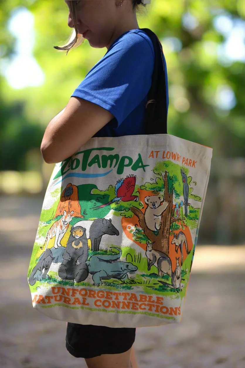 ZT Saves - Canvas Reusable Tote Bag